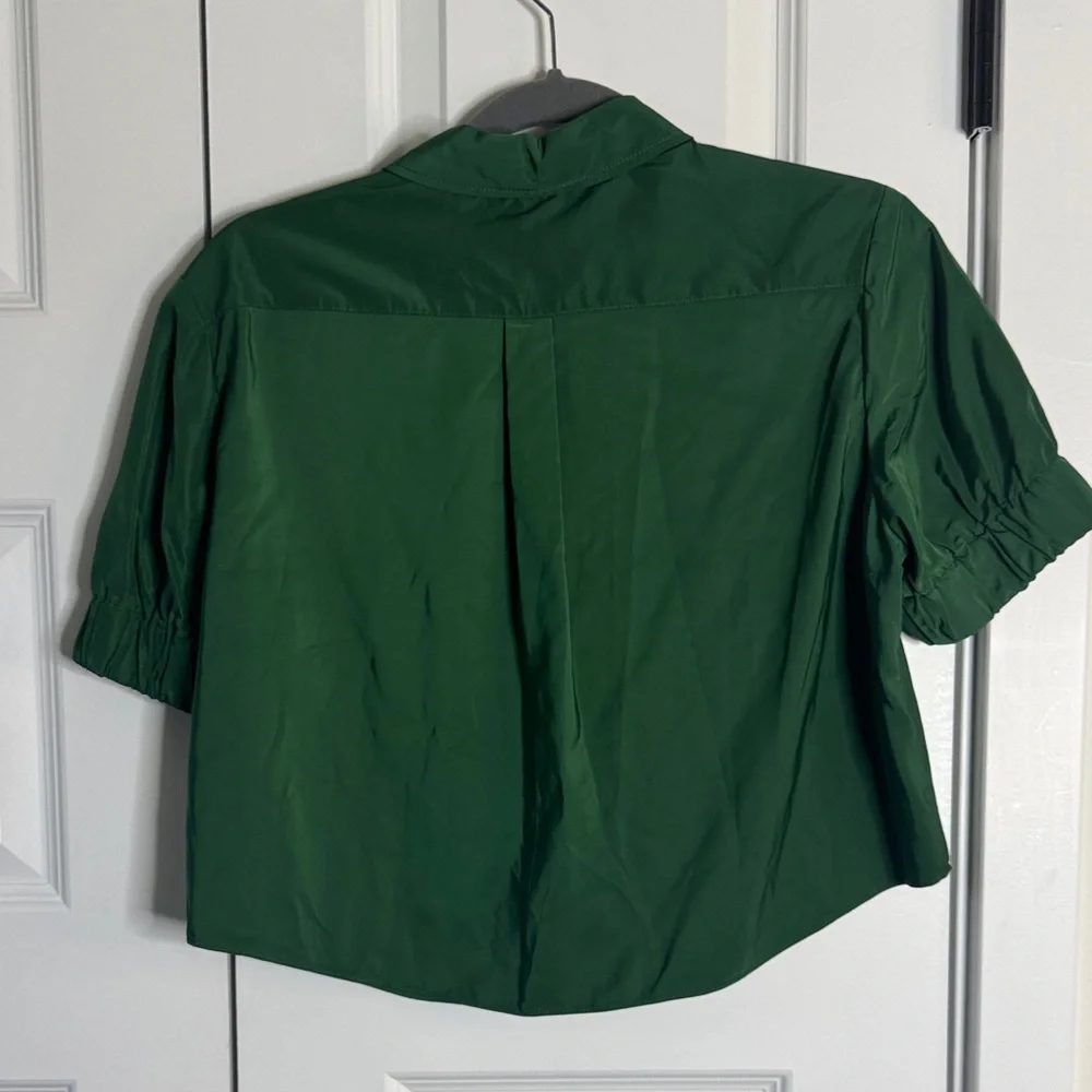 Zara Green Crop Top - Picture 5 of 5